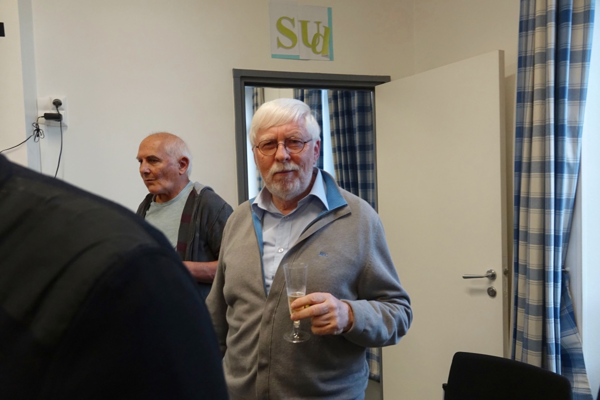 15 octobre 2019. Cocktail offert par Michel Talagrand à l'occasion de son prix Shaw de mathématiques — photo 24